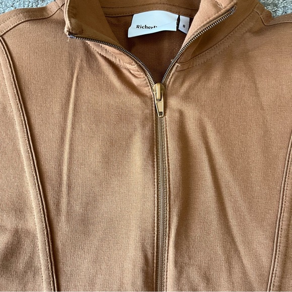 NWOT Womens Richer Poorer Terry Quarter Zip Pullover in Woodgrain size Small - Picture 4 of 12